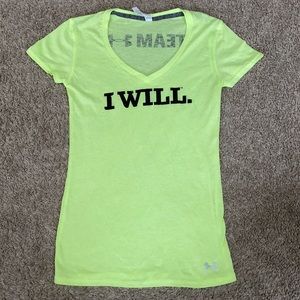 Under armor heat gear T-shirt